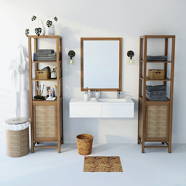 Decorative set / Bathroom accessories 1