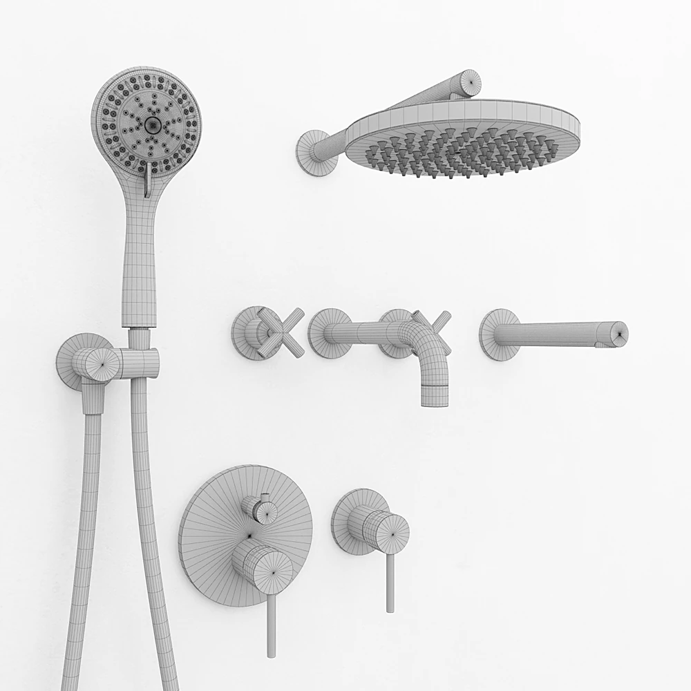 Смеситель для ванной комнаты 2