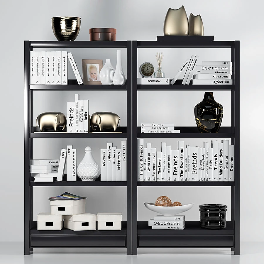 Sideboard & Chest of Drawer / Decorative set 1