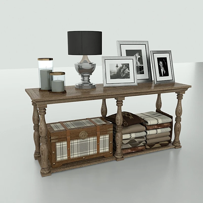 Sideboard & Chest of Drawer / Decorative set 1