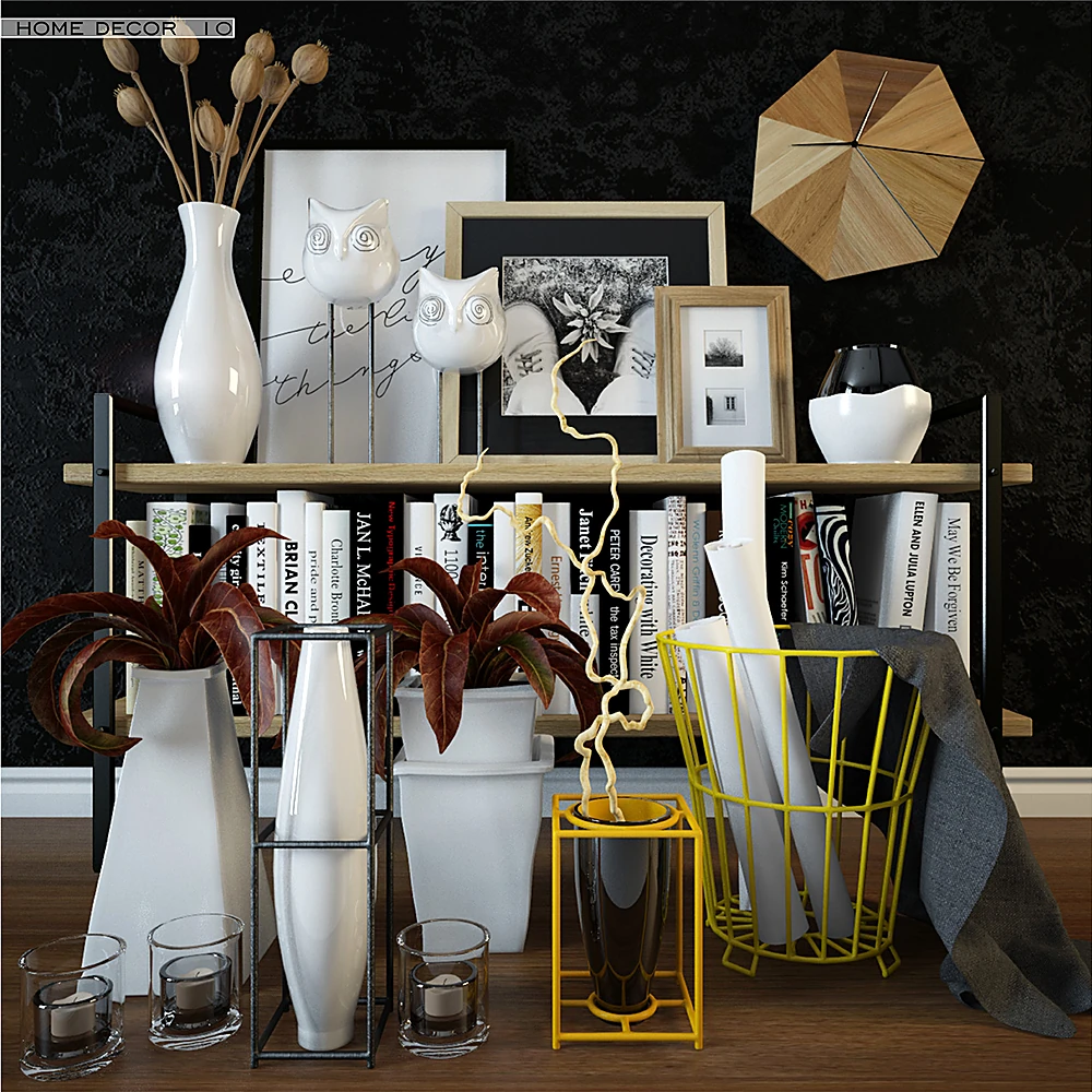 Vases / Books / Decorative set 1
