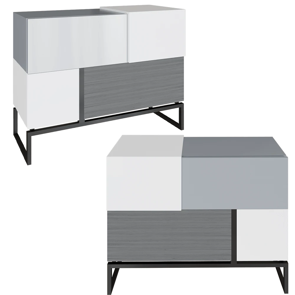 Sideboard & Chest of Drawer 1