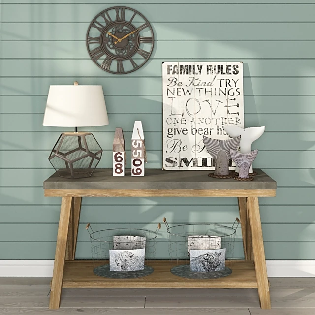 Tables / Decorative set 1