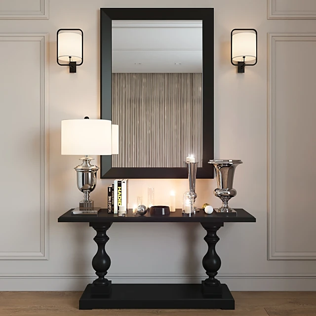 Sideboard & Chest of Drawer / Decorative set 1