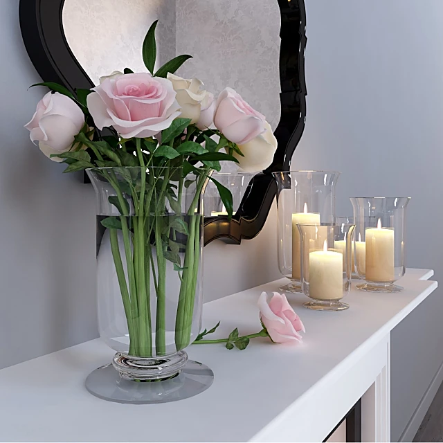 Decorative set / Fireplace 2