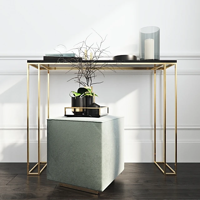 Tables / Other seating / Decorative set 1